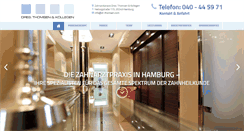Desktop Screenshot of dr-thomsen.com
